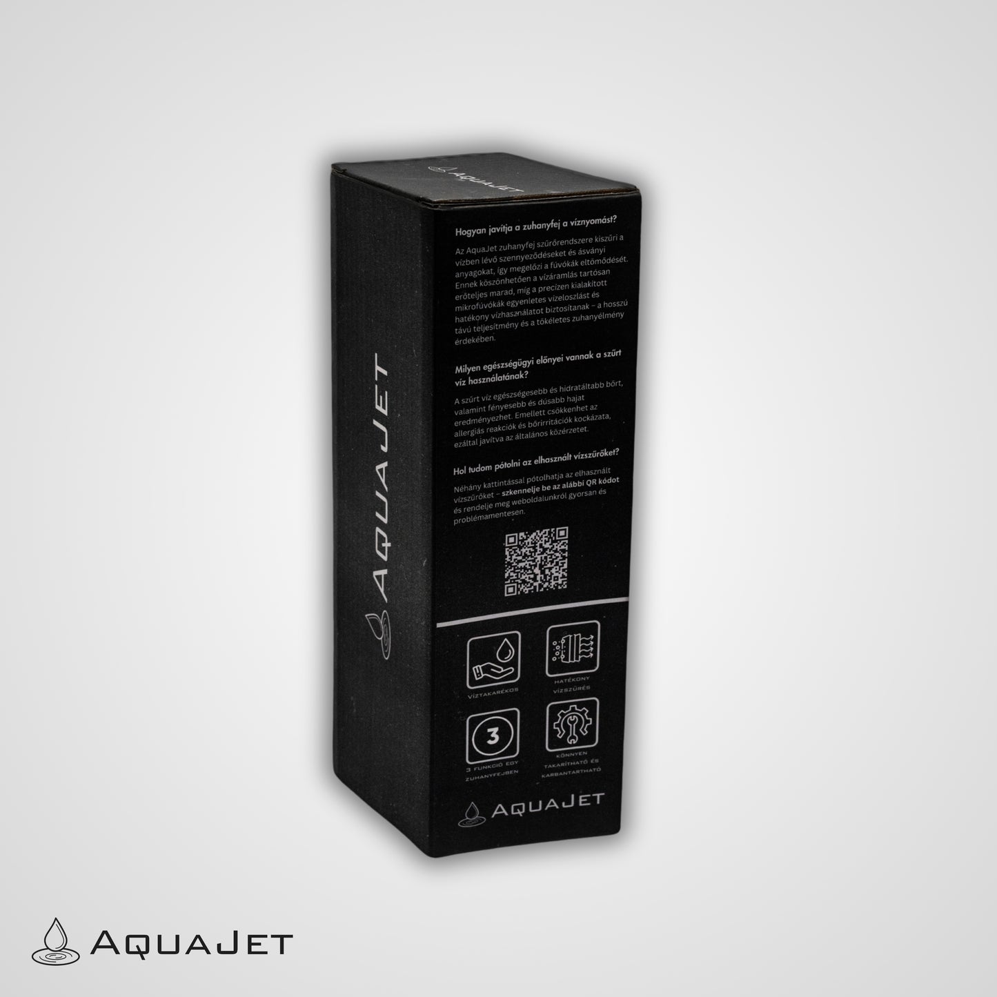 AquaJet Multifunktionaler Duschkopf 2.0