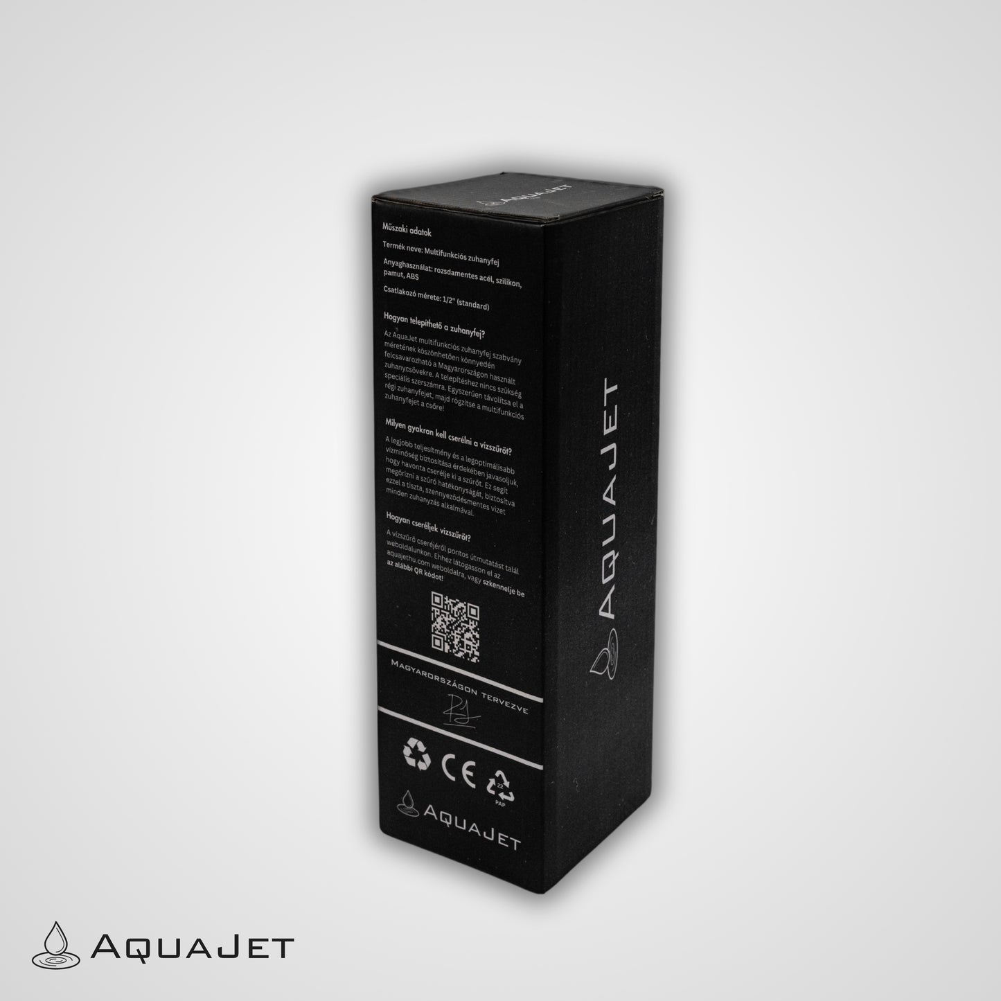 AquaJet Multifunktionaler Duschkopf 2.0